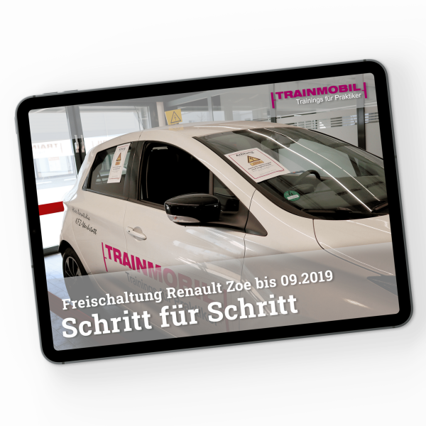Freischaltung HV-System - Renault ZOE bis 09.2019